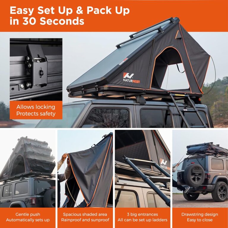 Naturnest Roof Top Tent Hard Shell Review