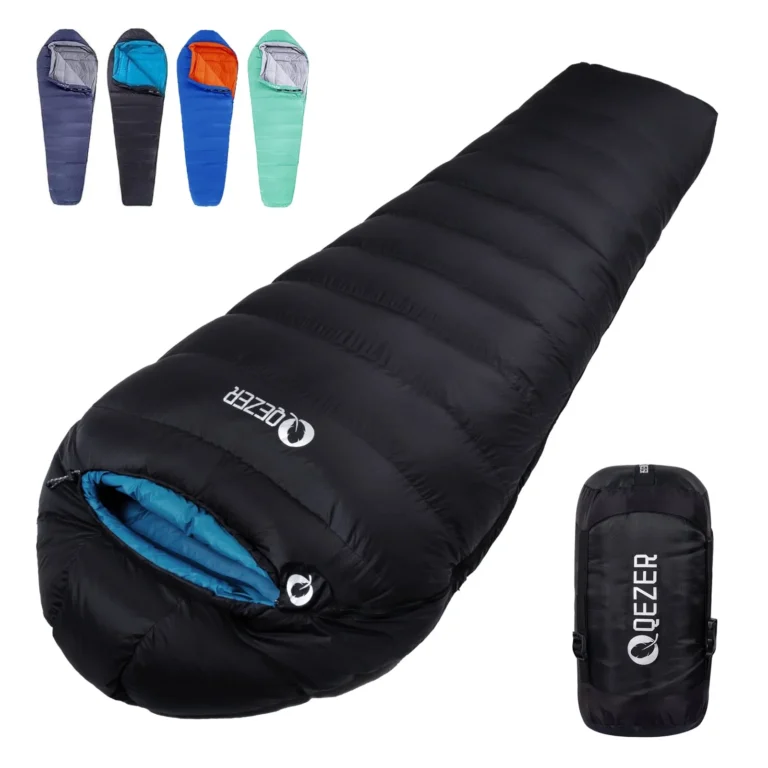 QEZER Down Sleeping Bag Review