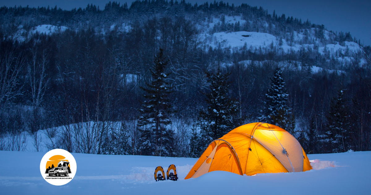 Winter Camping in Michigan