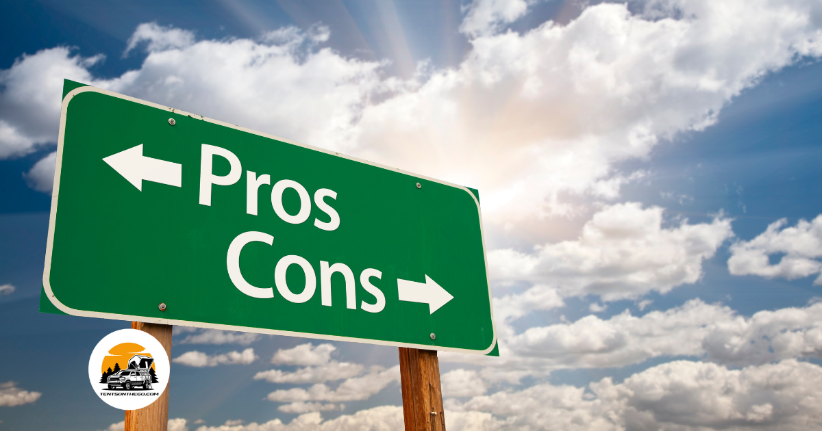 Pros and cons of rooftop tents